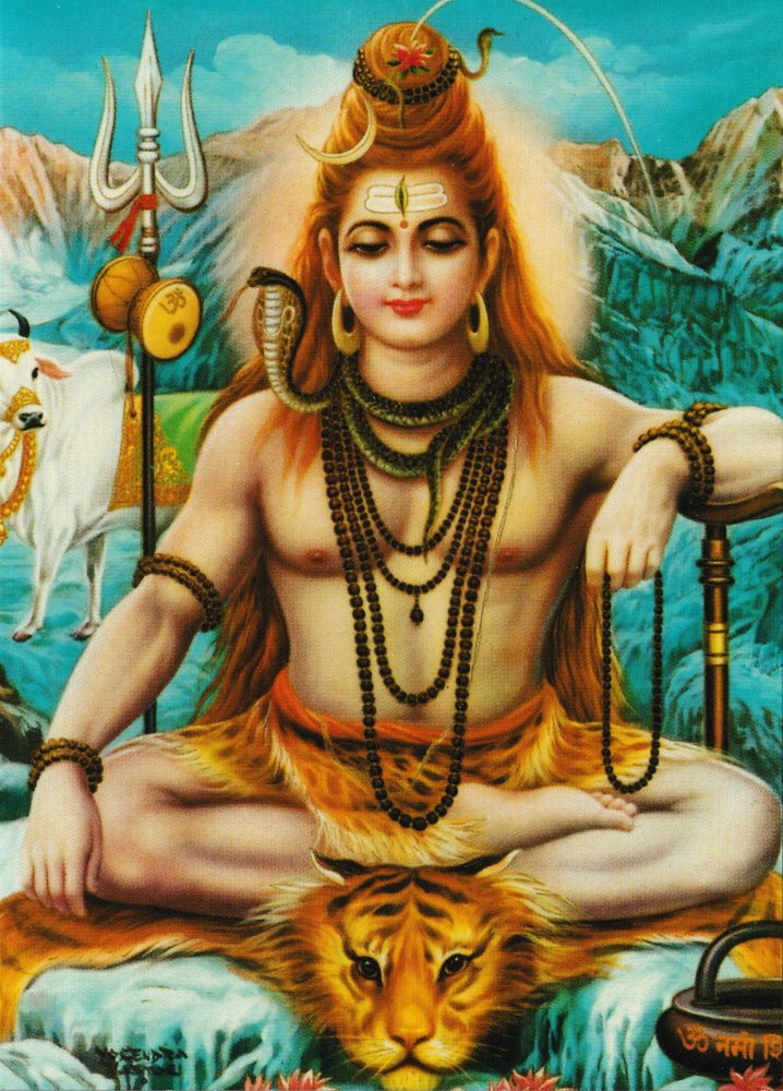 Postkarte "Shiva"