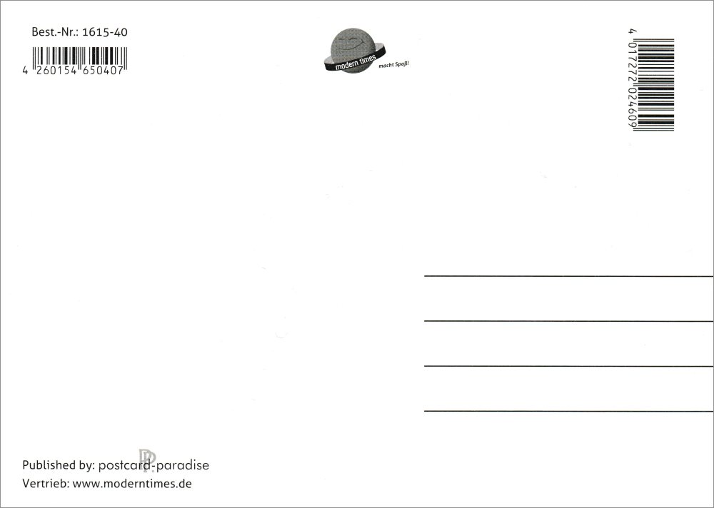 Postkarte "Die 25 Jahre zwischen 30 & 40 sind die ..."