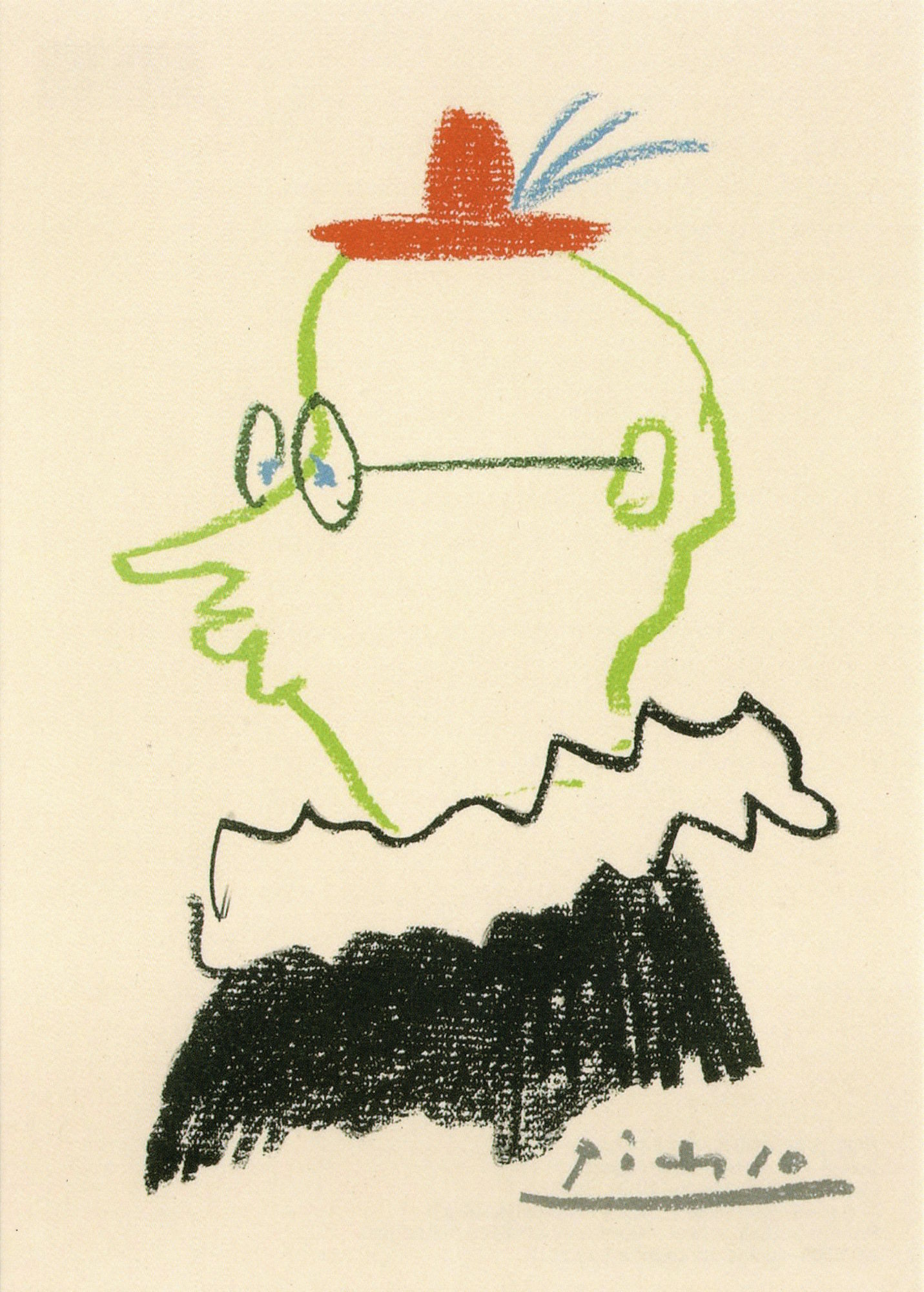 Kunstkarte Pablo Picasso "Jaime"