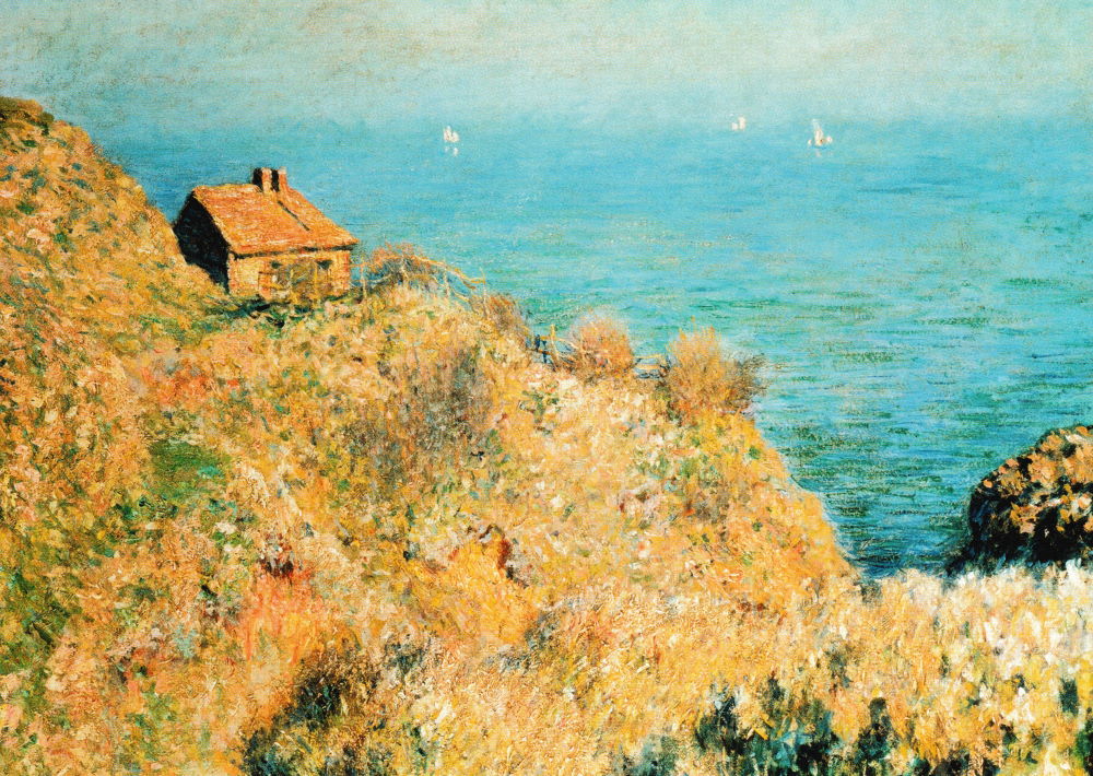 Kunstkarte Claude Monet "Das Haus des Fischers in Varengeville" Kunstkarte Claude Monet "Das Haus des Fischers in Varengeville"