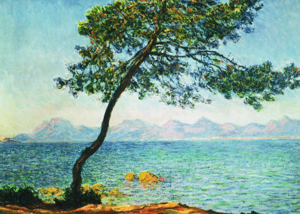 Kunstkarte Claude Monet "Antibes"