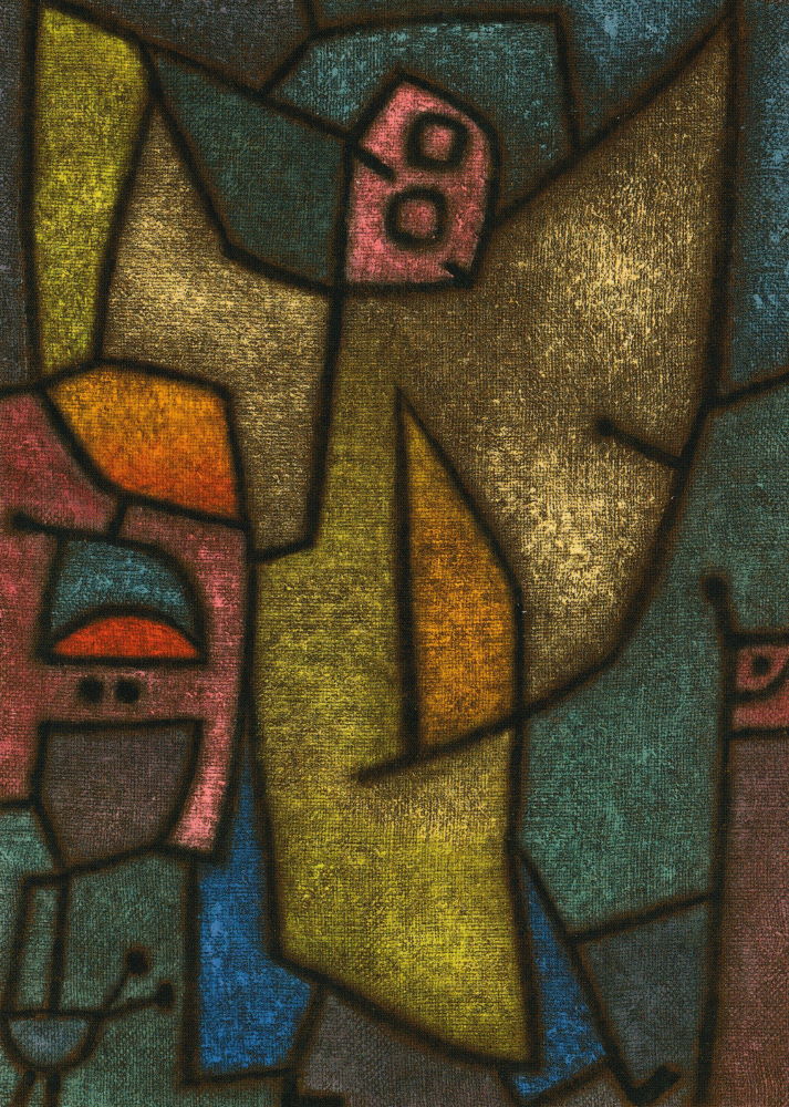 Kunstkarte Paul Klee "Angelus Militans" Kunstkarte Paul Klee "Angelus Militans"