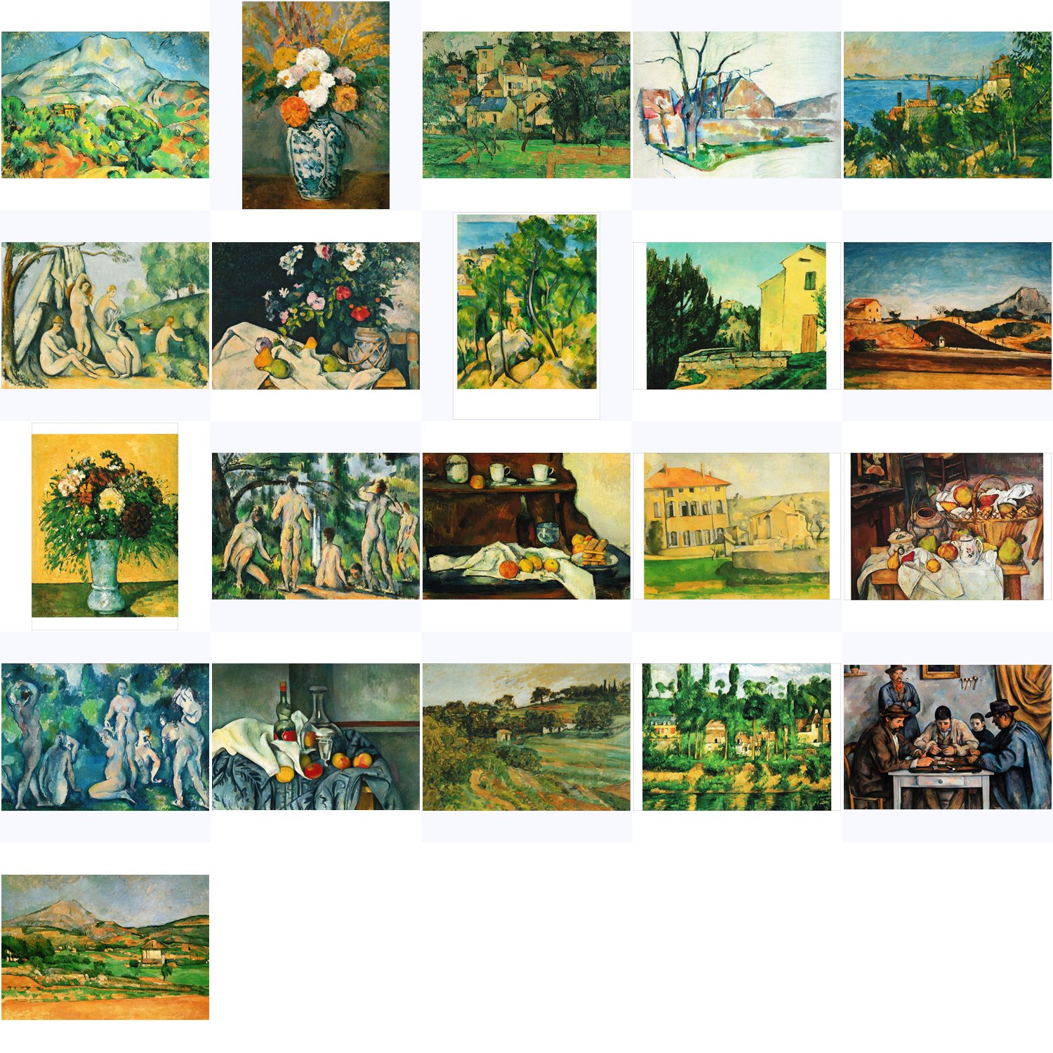Kunstkarten-Komplett-Set Paul Cézanne Kunstkarten-Komplett-Set Paul Cézanne