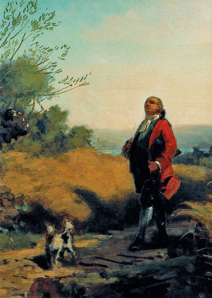 Kunstkarte Carl Spitzweg "Der Gutsherr" Kunstkarte Carl Spitzweg "Der Gutsherr"