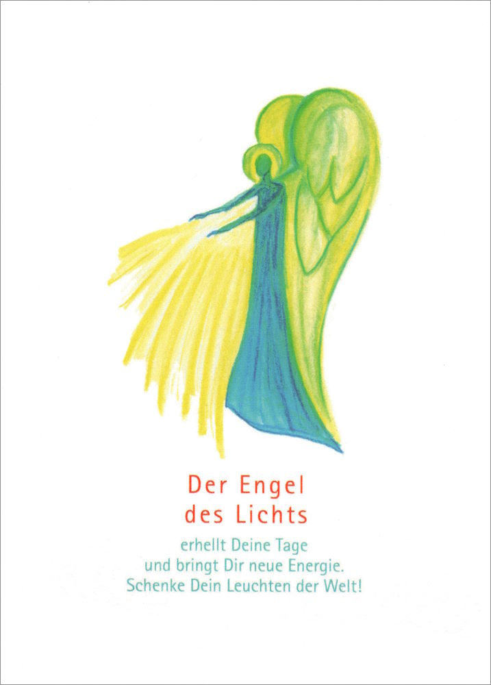 Postkarte "Der Engel des Lichts"