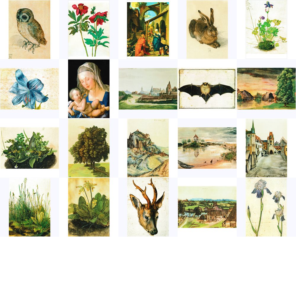 Kunstkarten-Topseller-Set Albrecht Dürer Kunstkarten-Topseller-Set Albrecht Dürer