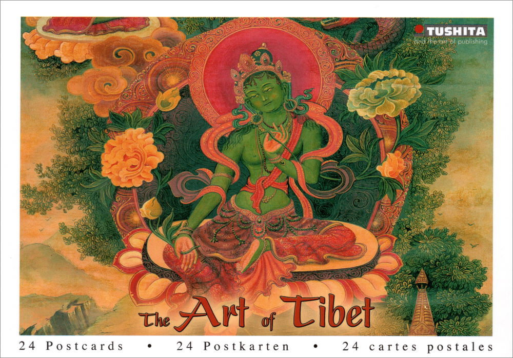 Postkartenbuch "The Art of Tibet" mit 24 Postkarten Postkartenbuch "The Art of Tibet" mit 24 Postkarten