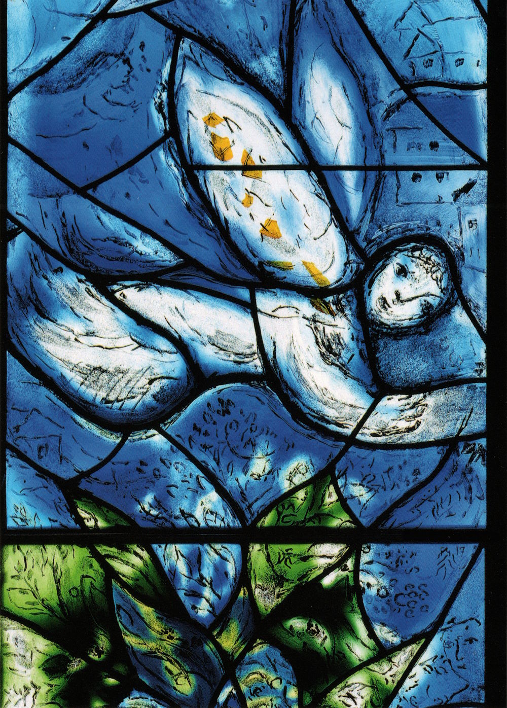 Kunstkarte Marc Chagall "Engel" Kunstkarte Marc Chagall "Engel"