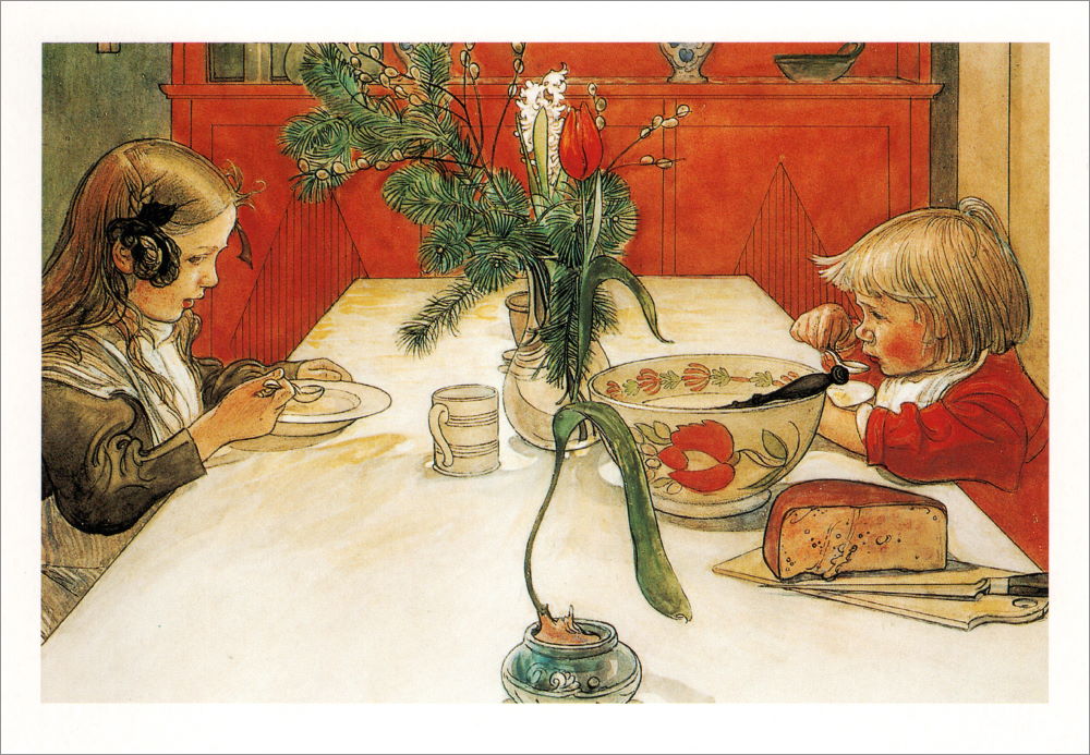 Postkartenbuch Carl Larsson mit 24 hochwertigen Motiven