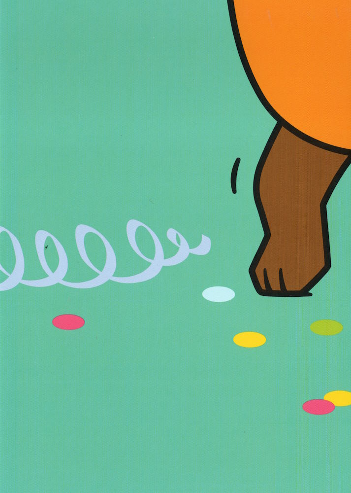 Postkarte "Sendung mit der Maus: Starschnitt Tanzende Maus III" Postkarte "Sendung mit der Maus: Starschnitt Tanzende Maus III"