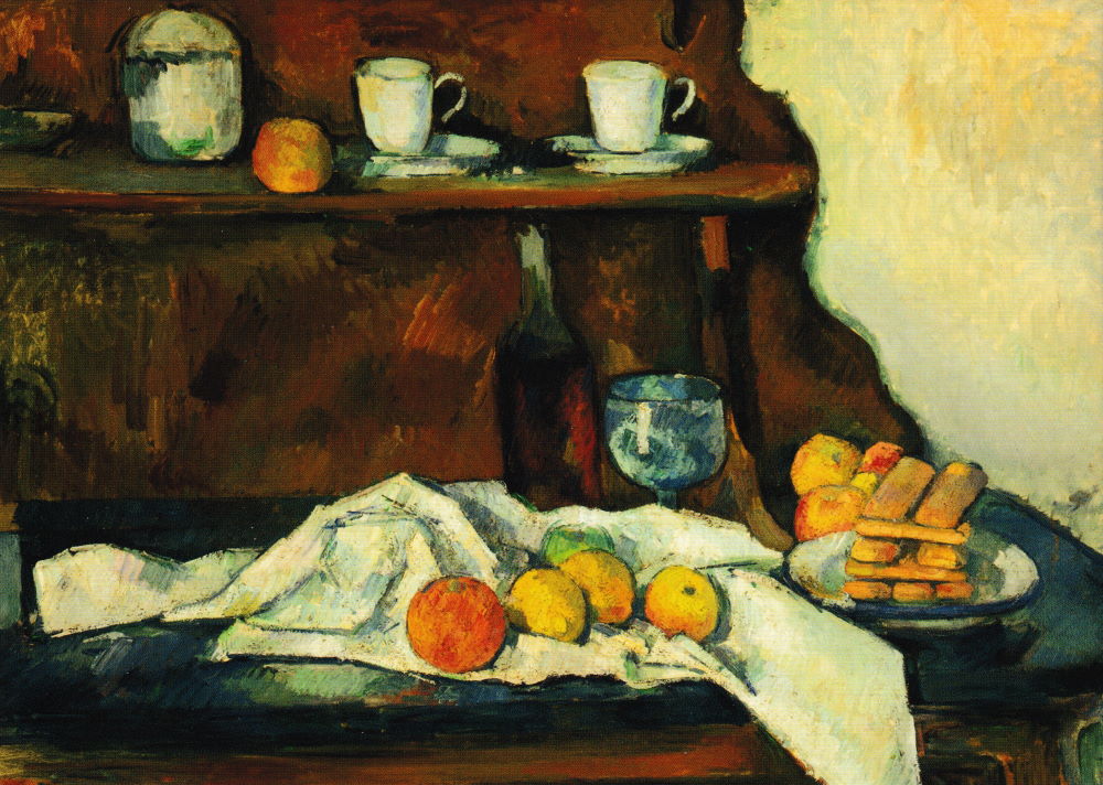 Kunstkarte Paul Cézanne "Die Anrichte" Kunstkarte Paul Cézanne "Die Anrichte"