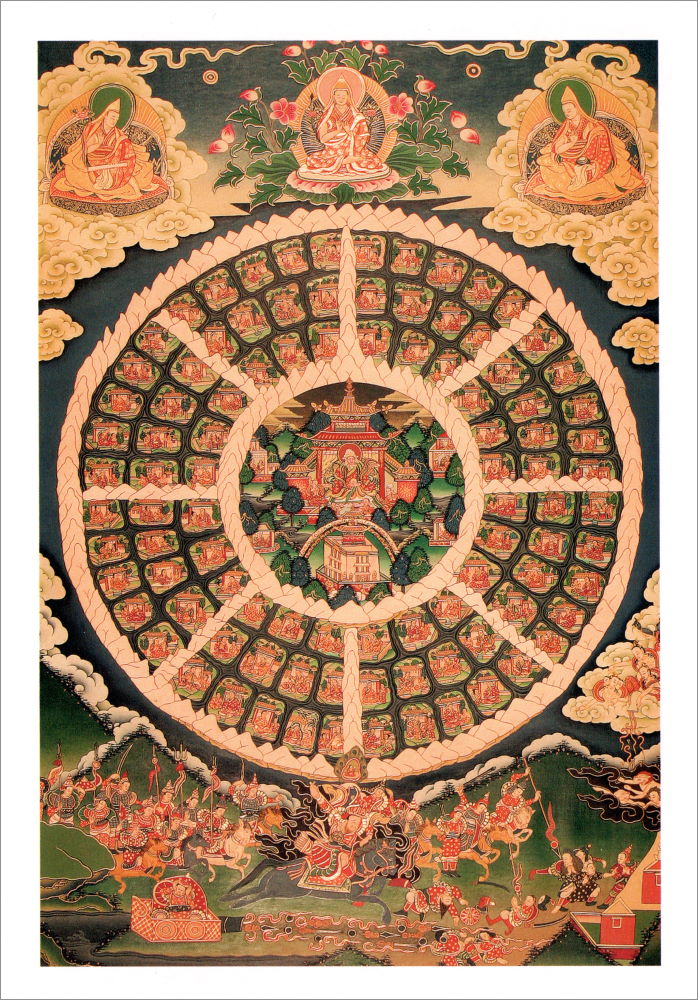 Postkartenbuch "The Art of Tibet" mit 24 Postkarten