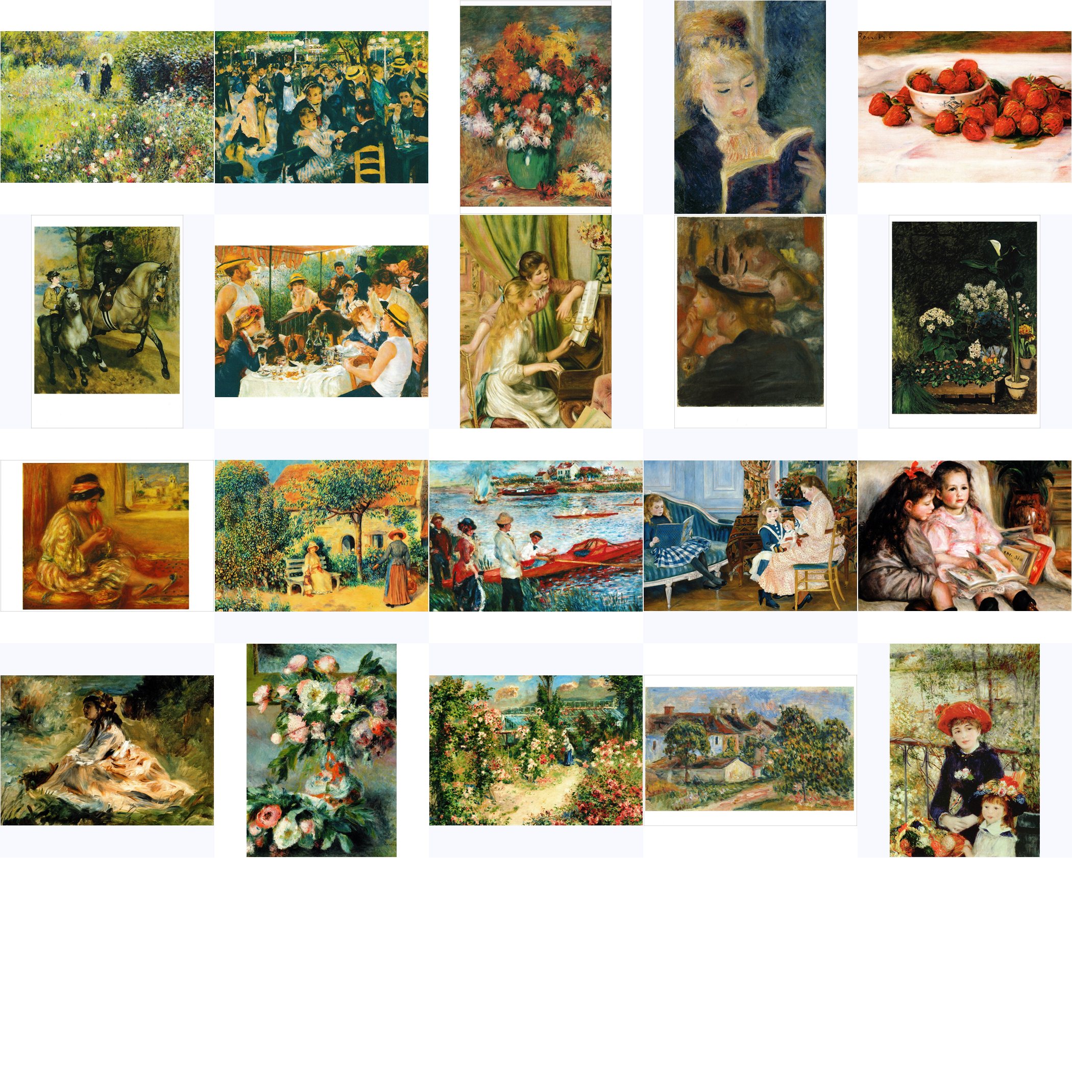 Kunstkarten-Topseller-Set Pierre Auguste Renoir