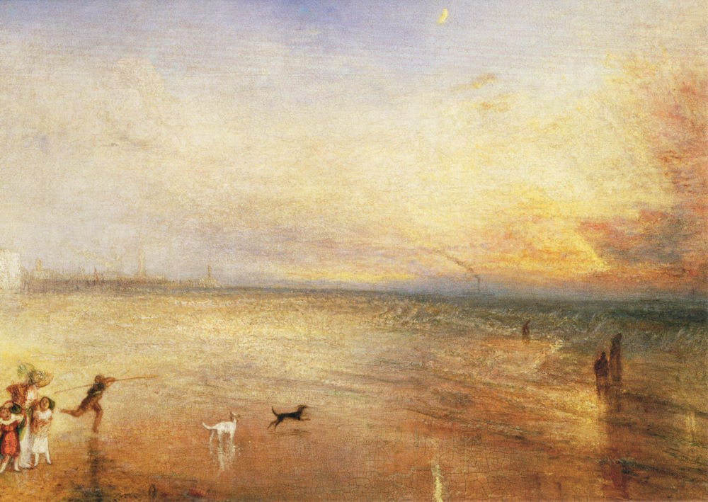 Kunstkarte William Turner "Der Neumond"