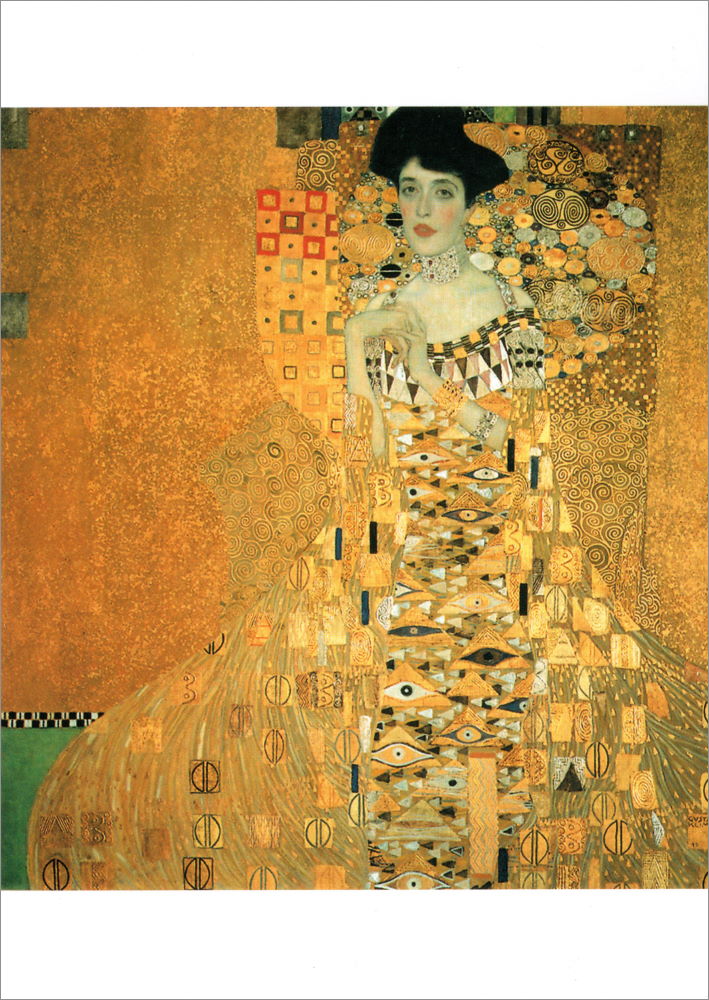 Kunstkarte Gustav Klimt "Adele Bloch-Bauer I" Kunstkarte Gustav Klimt "Adele Bloch-Bauer I"