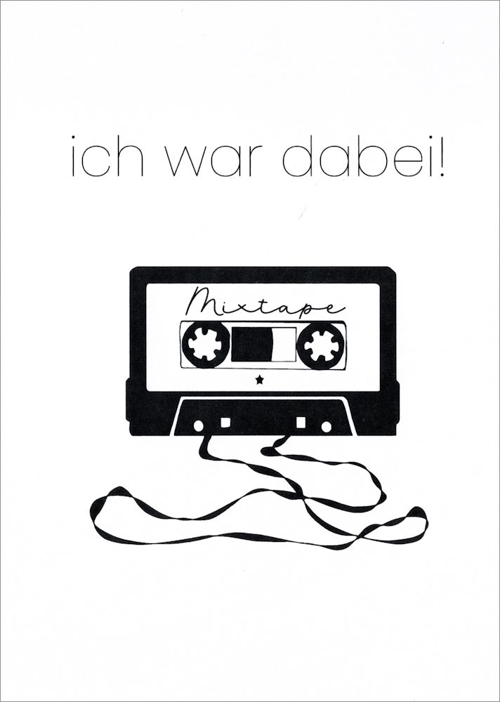 Postkarte "Ich war dabei!" Postkarte "Ich war dabei!"