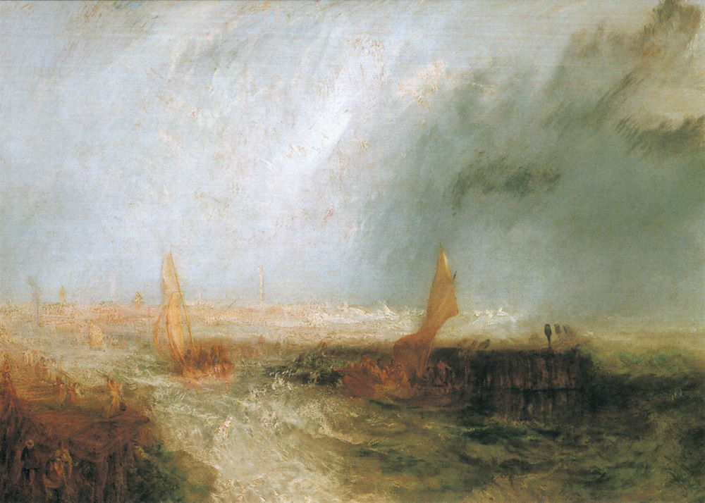 Kunstkarte William Turner "Ostende"