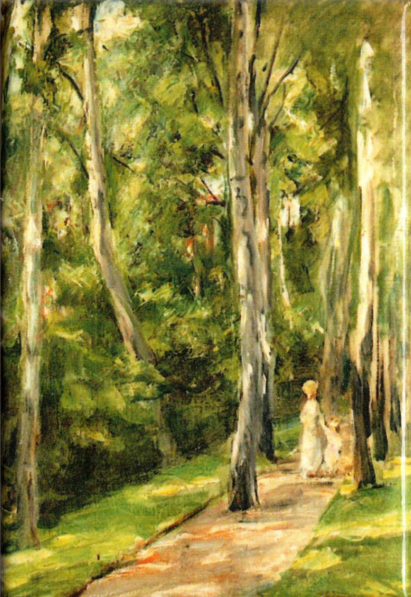 Kunstmagnet Max Liebermann: Die Birkenallee im Wannseegarten nach Westen