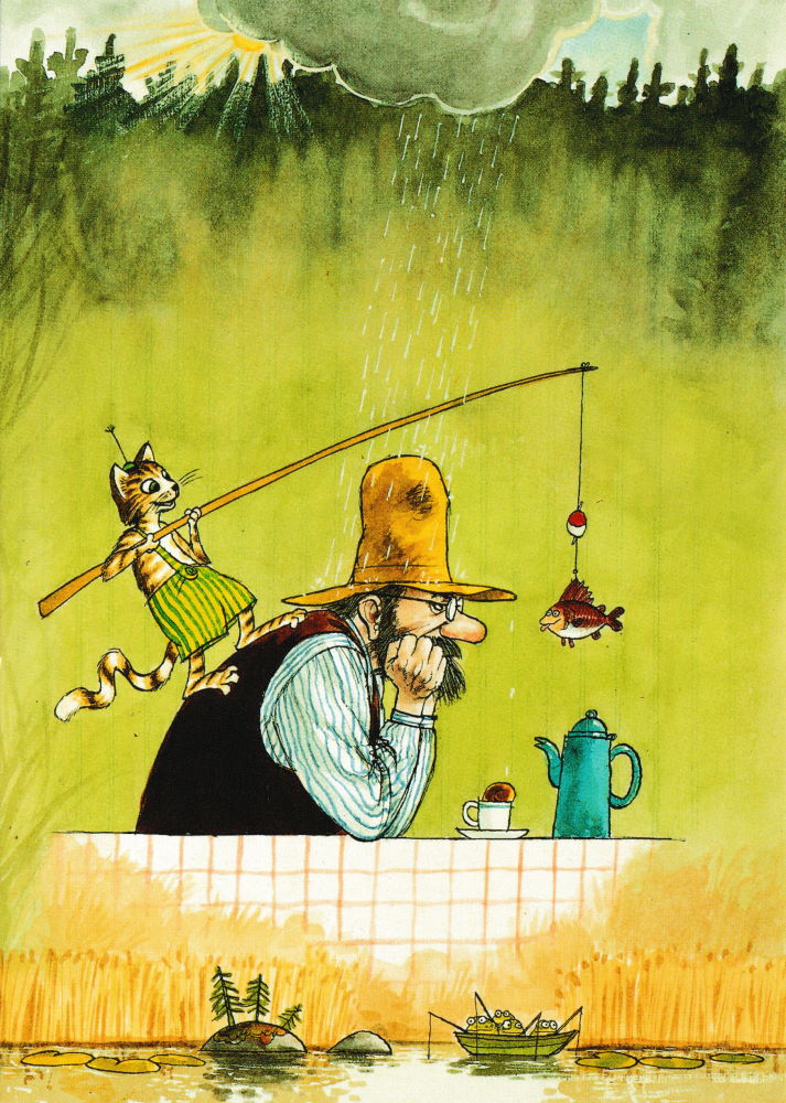 Postkarte "Pettersson und Findus: Armer Pettersson" Postkarte "Pettersson und Findus: Armer Pettersson"