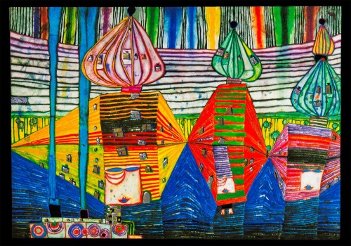 Kunstkarten-Set Friedensreich Hundertwasser II