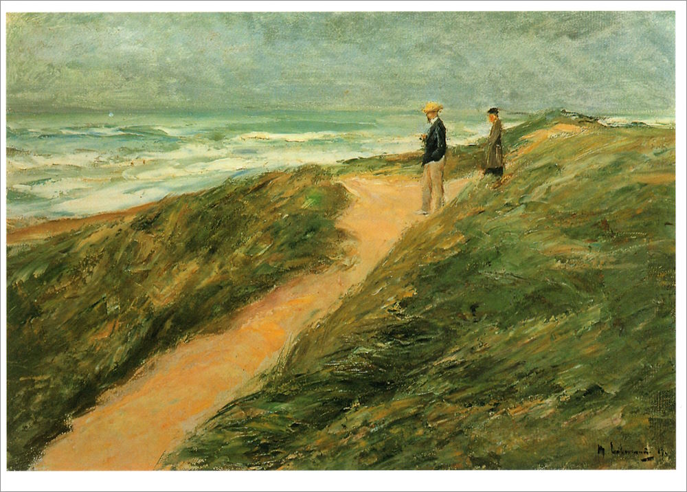 Kunstkarte Max Liebermann "Auf der Dühne" Kunstkarte Max Liebermann "Auf der Dühne"