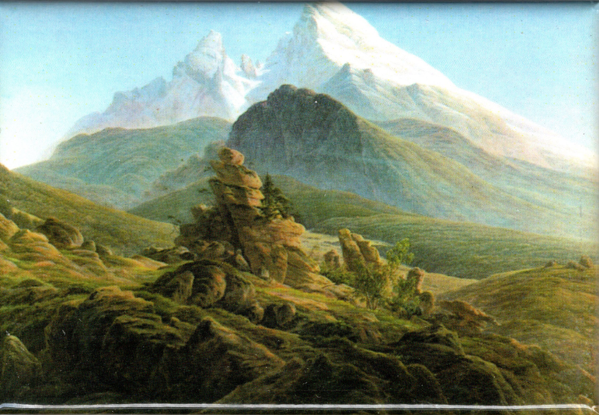 Kunstmagnet Caspar David Friedrich: Der Watzmann