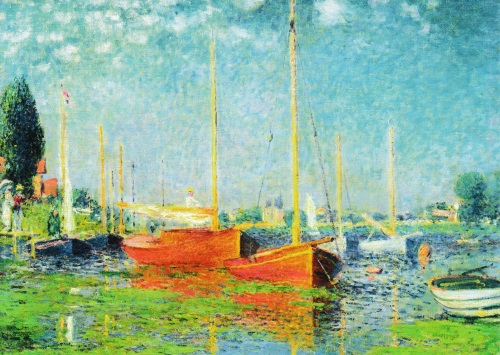 Kunstkarte Claude Monet "Argenteuil"