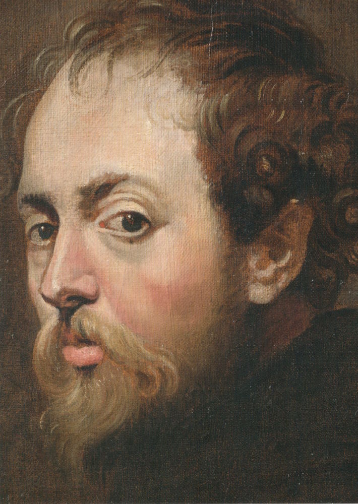 Kunstkarte Peter Paul Rubens "Selbstbildnis"