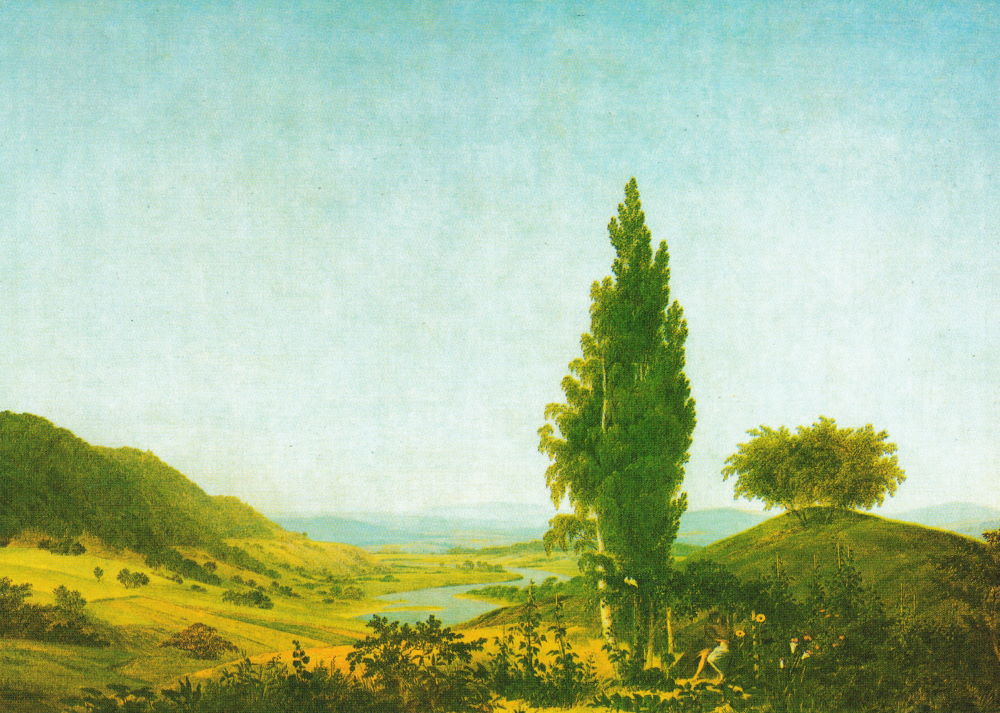 Kunstkarte Caspar David Friedrich "Der Sommer" Kunstkarte Caspar David Friedrich "Der Sommer"