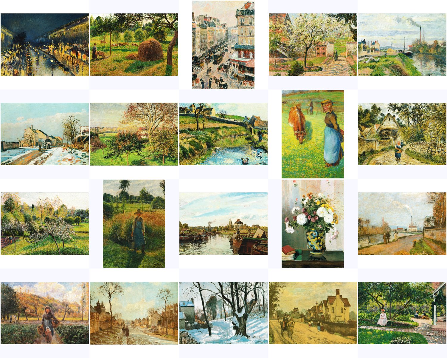 Kunstkarten-Topseller-Set Camille Pissarro Kunstkarten-Topseller-Set Camille Pissarro
