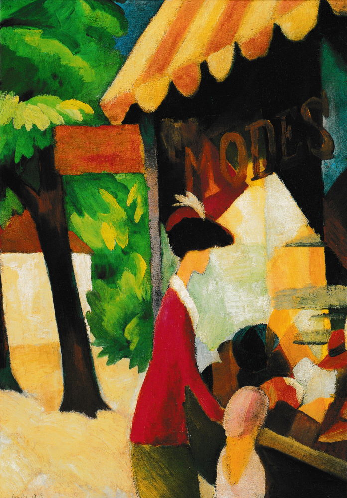 Postkartenbuch August Macke mit 24 hochwertigen Motiven