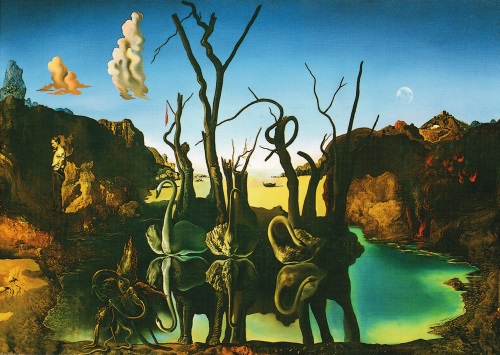 Kunstkarten-Komplett-Set Salvador Dalí