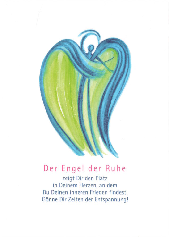 Postkarte "Der Engel der Ruhe"