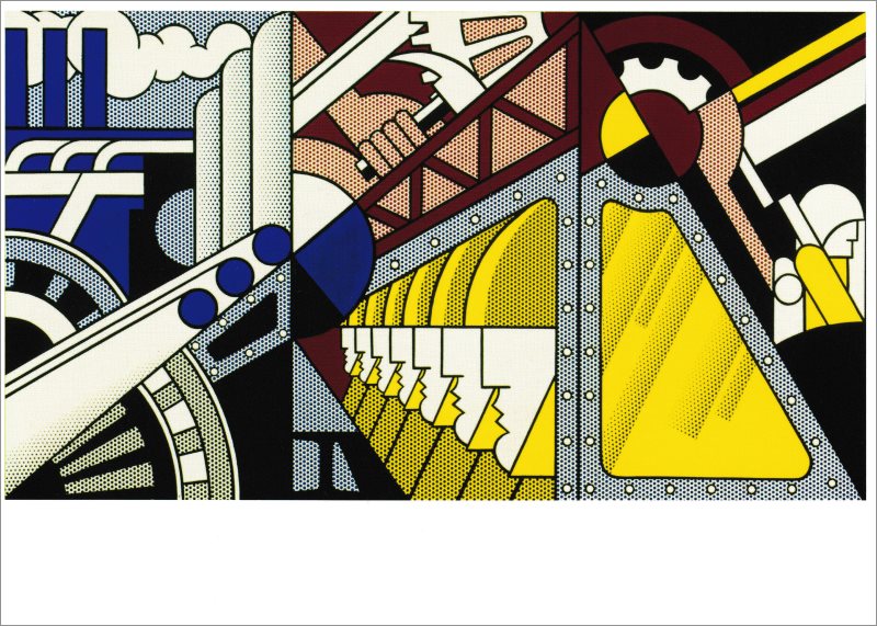 Kunstkarte Roy Lichtenstein "Study for Preparedness"