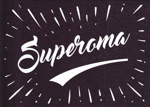 Postkarte "Superoma"