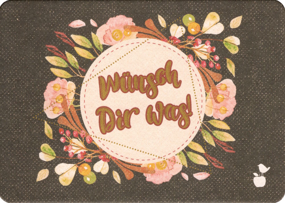 Postkarte "Wünsch Dir was!"