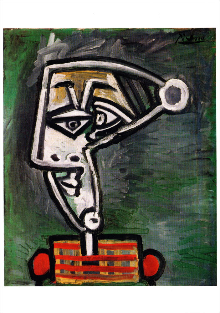 Kunstkarte Pablo Picasso "Tête de femme" Kunstkarte Pablo Picasso "Tête de femme"