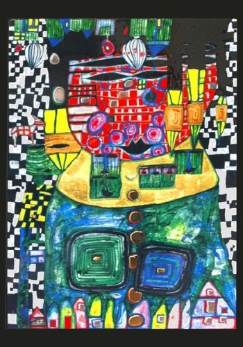 Kunstkarten-Topseller-Set Friedensreich Hundertwasser
