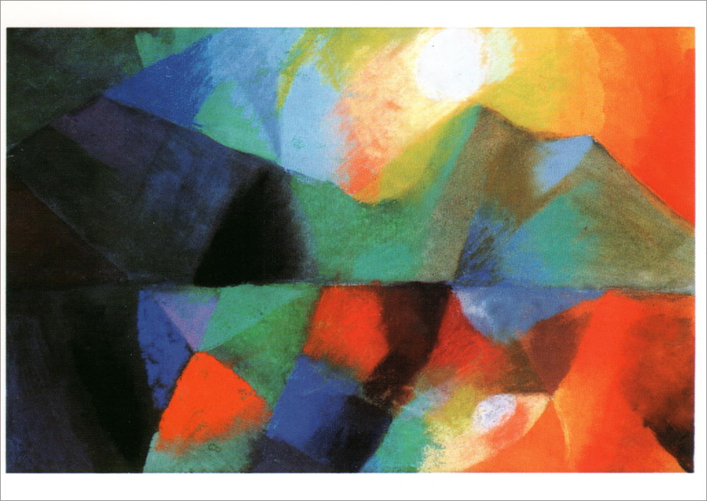 Kunstkarte August Macke "Farbkomposition" Kunstkarte August Macke "Farbkomposition"