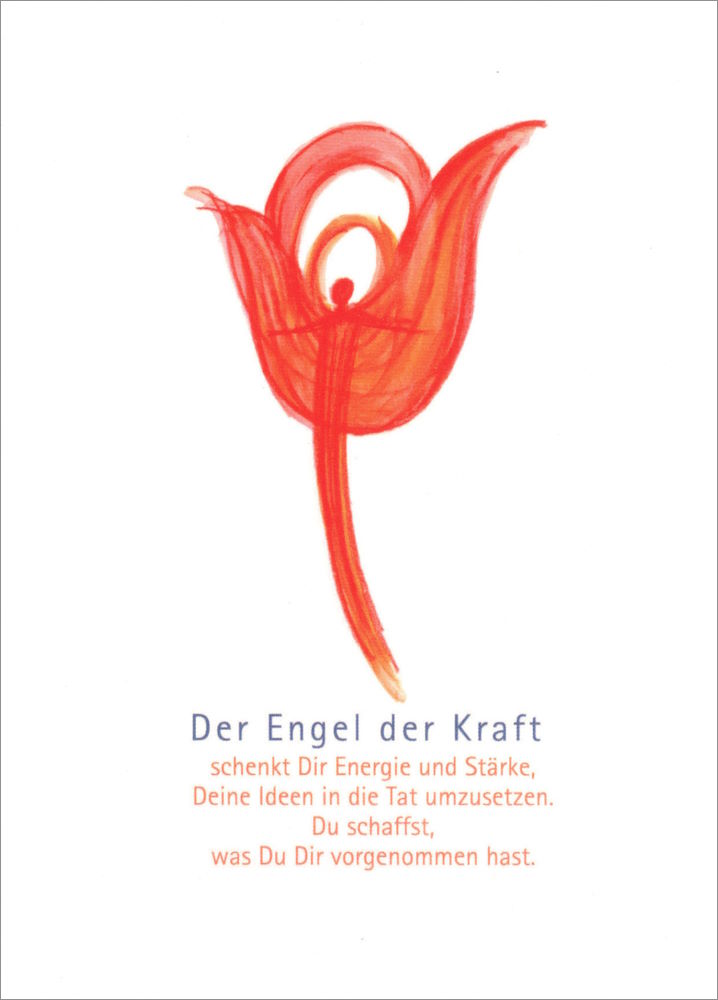 Postkarte "Der Engel der Kraft II"