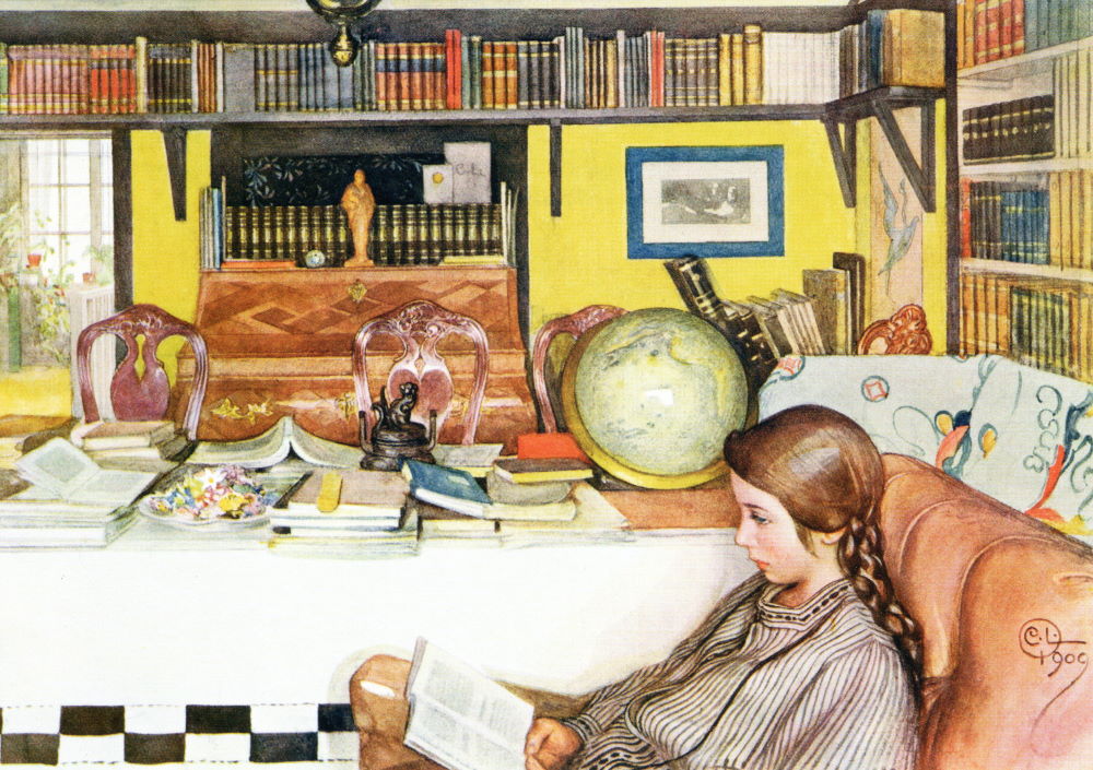 Kunstkarten-Komplett-Set Carl Larsson