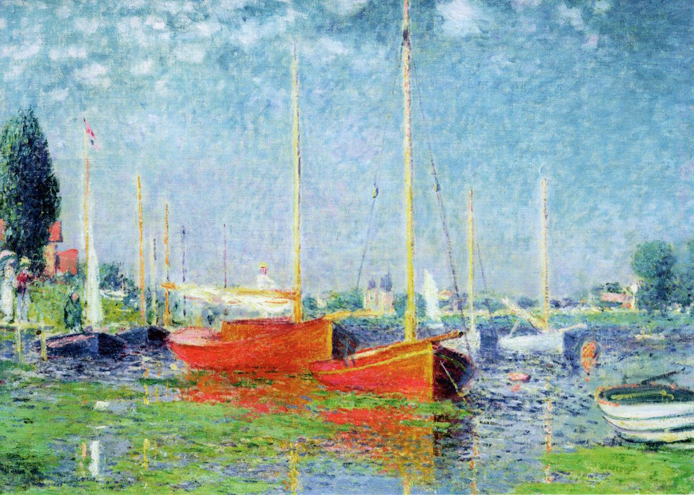 Kunstkarte Claude Monet "Argenteuil" Kunstkarte Claude Monet "Argenteuil"