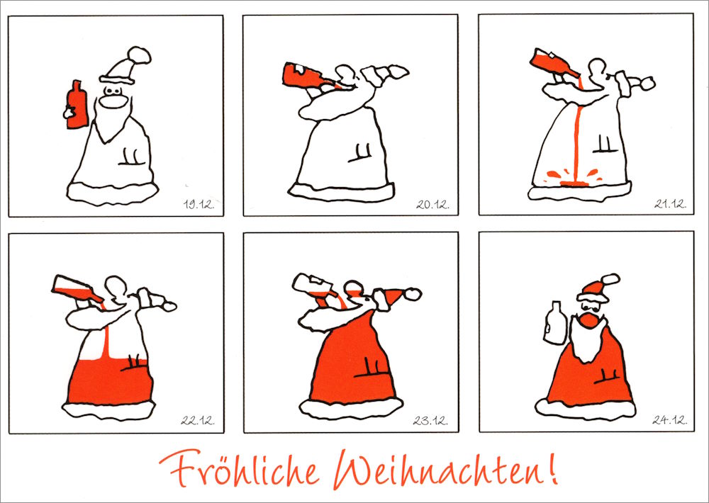 Postkarte "Fröhliche Weihnachten!"