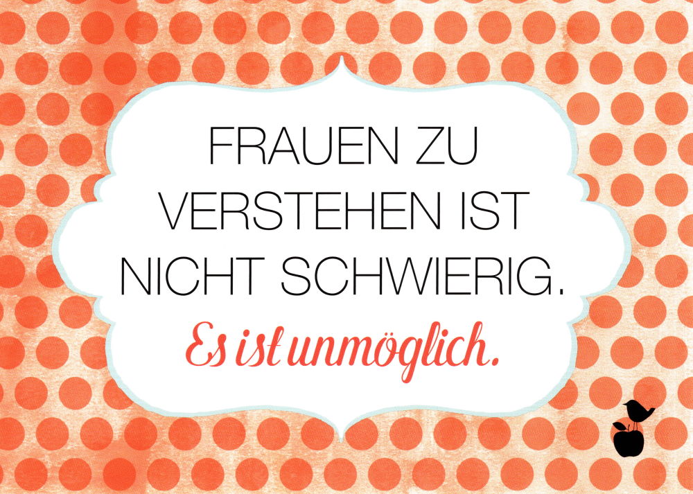Postkarte "Frauen zu verstehen ist nicht schwierig." Postkarte "Frauen zu verstehen ist nicht schwierig."