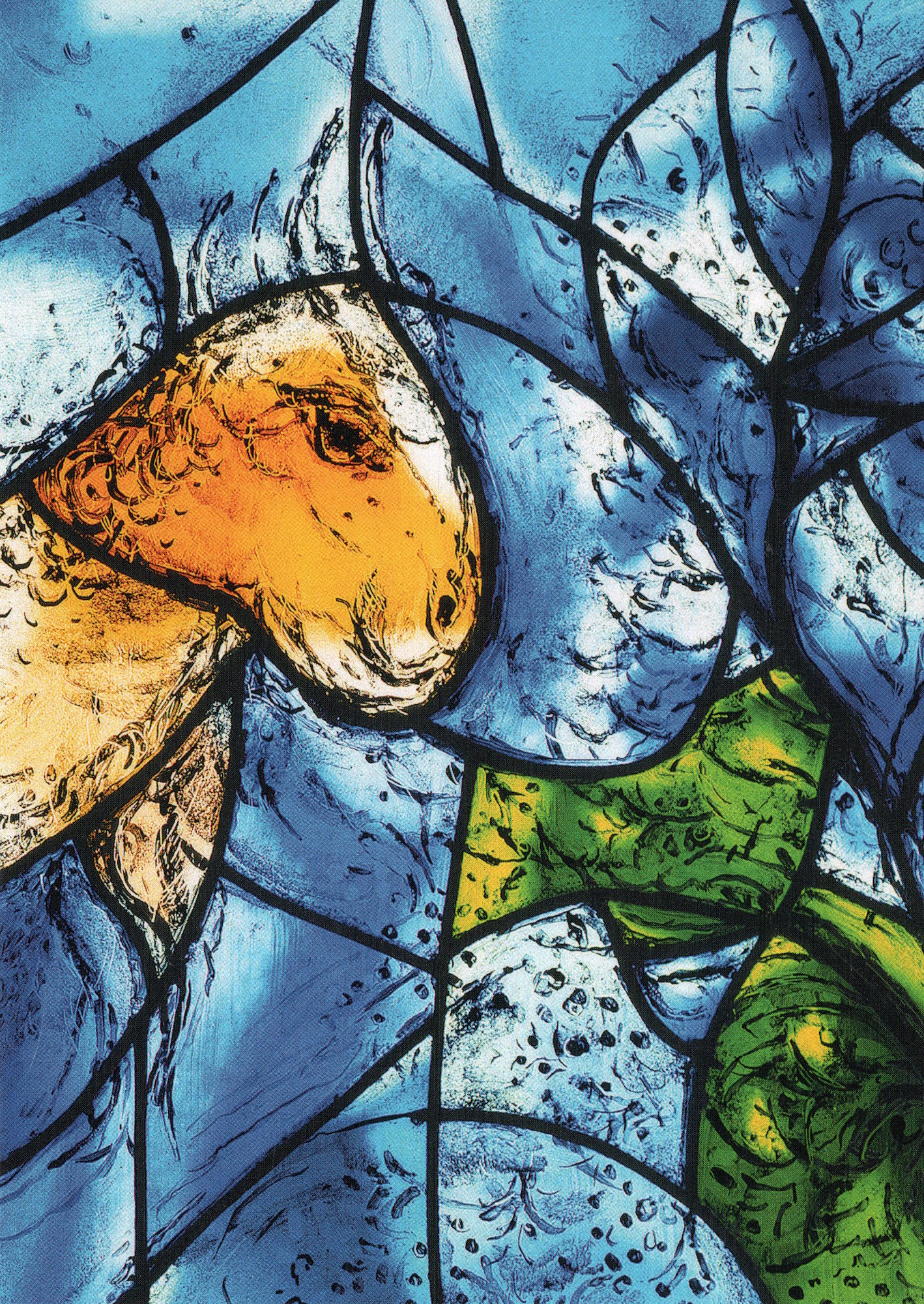 Kunstkarte Marc Chagall "Lob der Schöpfung"