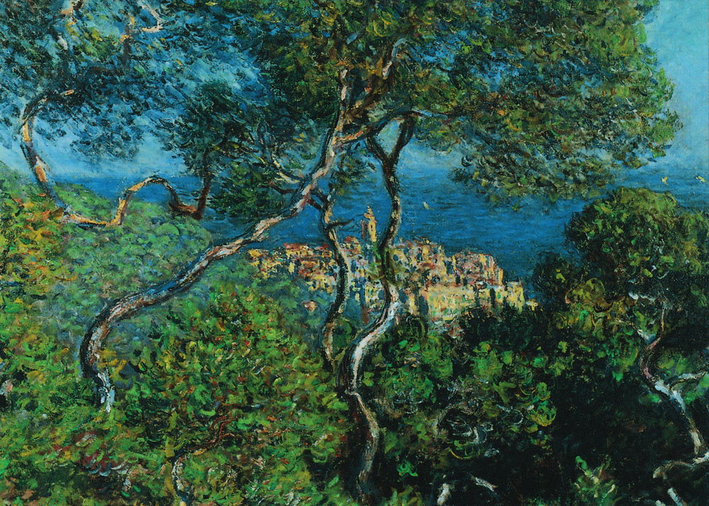 Kunstkarte Claude Monet "Bordighera" Kunstkarte Claude Monet "Bordighera"