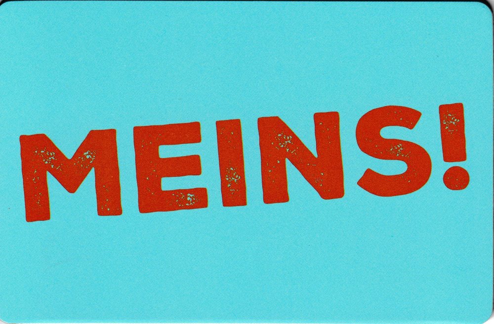 Kühlschrankmagnet "Meins!" Kühlschrankmagnet "Meins!"
