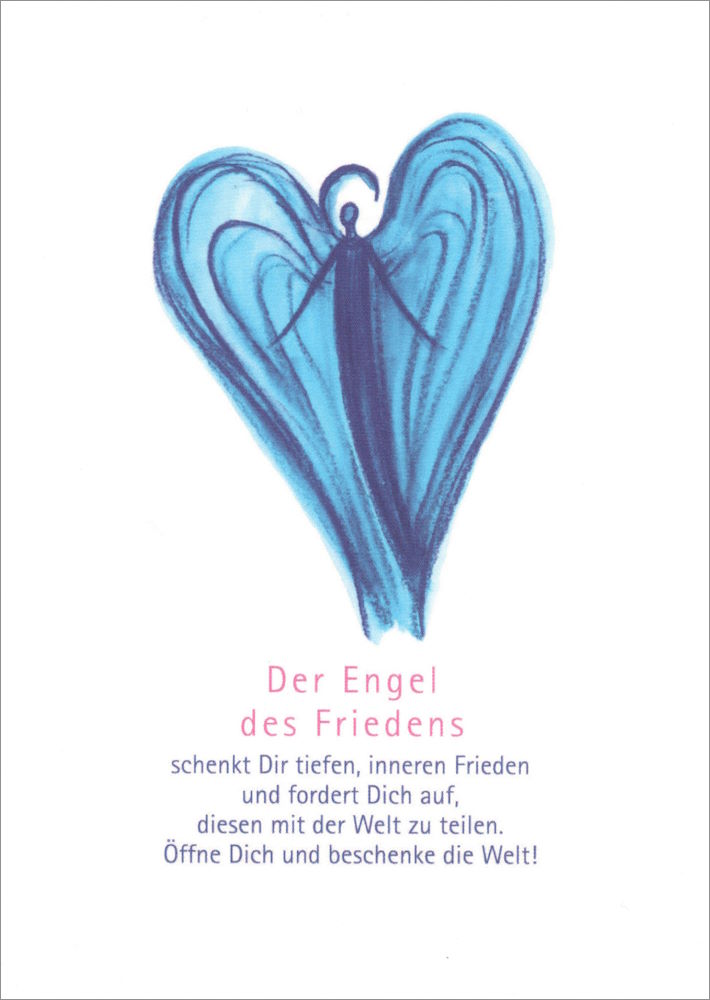 Postkarte "Der Engel des Friedens II"