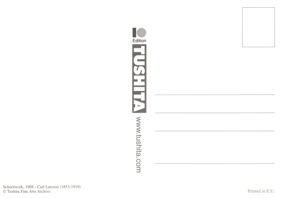 Postkartenbuch Carl Larsson mit 18 hochwertigen Motiven