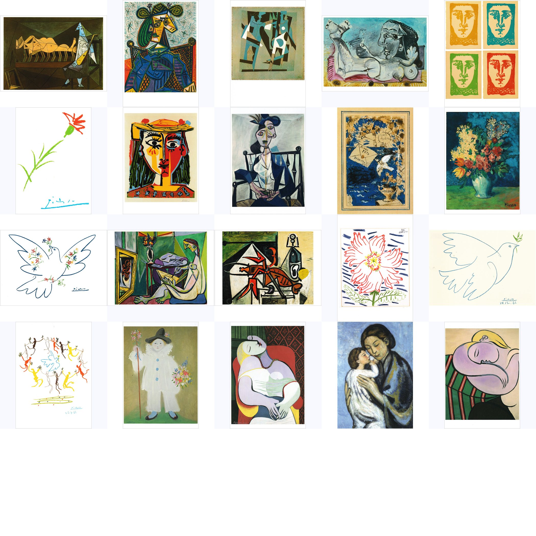 Kunstkarten-Topseller-Set Pablo Picasso
